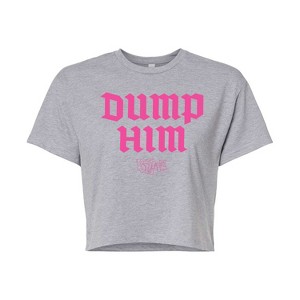 Women's - Bratz - Dump Him Cropped Graphic T-Shirt - 1 of 4