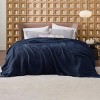 Bedsure | Waffle Weave 100% Cotton Solid Blanket For All Season, Breathable and Soft, Waffle Weave Blanket for Summer Spring, Bed Blanket, Best Gift - 3 of 4