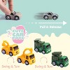 Joyfy 12  Packs Prefilled Easter Eggs with Car Truccks Toys for Kids Classroom Exchange Gift Easter Party Favors - 4 of 4