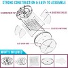 Sorbus Rotating Makeup Organizer for bath, bedroom and more - 4 of 4