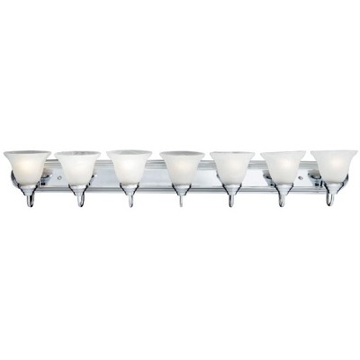Maxim Lighting Essentials - 801x 7 - Light Vanity in  Polished Chrome