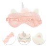 Unique Bargains Durable Unicorns Eye Mask Silver 1 Pc - 2 of 3