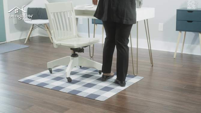 3'x4' Richmond 9 to 5 Desk Chair Mat - Bungalow Flooring, 2 of 6, play video