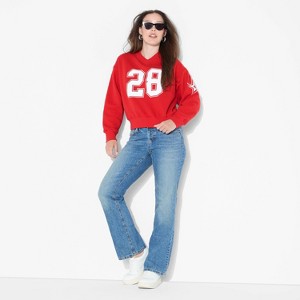 Women's Oversized Pullover Sweatshirt - Wild Fable™ - 1 of 3