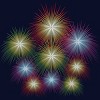 Junior's Design By Humans July 4th Fireworks Display By  T-Shirt - 2 of 2