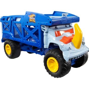 Hot Wheels Monster Truck Monster Mover Rhino Hauler - 1 of 4