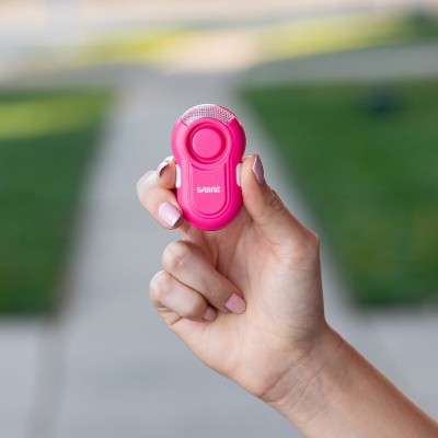 Sabre Personal Alarm with LED Light - Pink_13