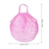 Unique Bargains Cotton Mesh Reusable Washable Grocery Bags 1 Pcs 15x13.8" - 2 of 4