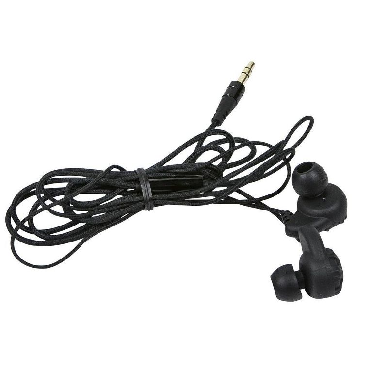 Monoprice Enhanced Bass Hi-Fi Noise Isolating Earbuds Headphones - Black, Gold-Plated 3.5mm Stereo Plug, 3 of 7