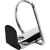 Business Source View Binder Locking D-Ring 1-1/2" Capacity Letter Black 26958 - 2 of 4