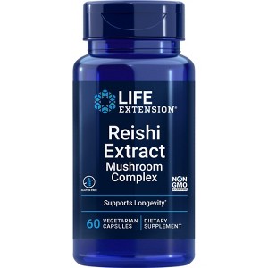 Reishi Extract Mushroom Complex by Life Extension  -  60 VegCap - 1 of 2