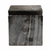 Stone Marble Modern Abstract Geometric Sculpture, Contemporary Accent Cube Handcrafted, Carved Stonework Tabletop Art Display for Home Décor - 3 of 4