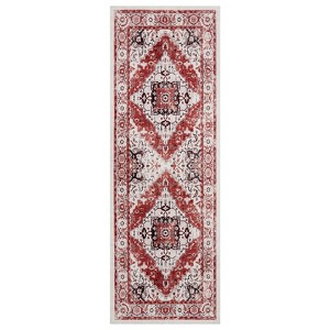 Coolmee Area Rugs for Living Room,Non-Slip Backing Washable Rugs,Vintage Large Area Rug，Stain Resistant Home Decor Rug Multi Color - 1 of 4