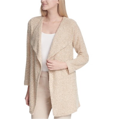 Calvin Klein Womens Flyaway Cardigan Sweater