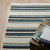 Oriental Weavers Torrey 5571Y Light Grey/ Blue Indoor/Outdoor Area Rug - 1'10" x 7'3" - 4 of 4