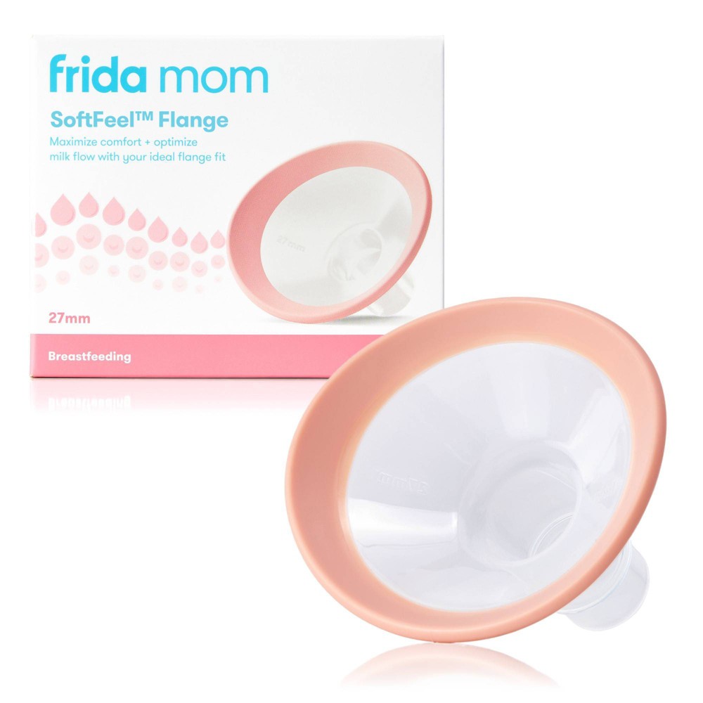 Frida Mom Breast Pump Flange Insert, Compatible with Frida Mom 2-in-1 Manual + Silicone Suction Breast Pump - 27mm