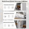 Vynxaria 48-Inch White Bathroom Vanity - Dual Undermount Ceramic Sinks, 4 Soft-Close Doors, 2 Divided Drawers, Double-Layer Shelves - 4 of 4