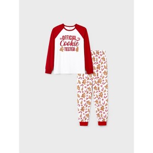 PATPAT Family Christmas Pjs Matching Sets Holiday Jammies Sleepwear Christmas Pajamas for Family Xmas Outfits with Socks - 1 of 4