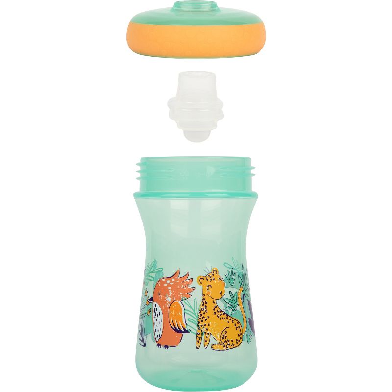 The First Years Soft Spout Sippy Cups - Rainforest - 2pk/9oz, 2 of 10