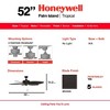 Honeywell Palm Island 52 Inch Tropical Ceiling Fan, No Light, Oil Rubbed Bronze - 2 of 4