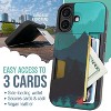 Smartish iPhone 16 Wallet Case - Wallet Slayer Vol 2 Credit Card Kickstand Holder - 2 of 4