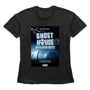 Women's Beetlejuice Beetlejuice Here Ghost Nothing Poster T-Shirt - 1 of 3