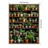 Amanti Art Assorted Succulents 2 by Justyna Jaszke Canvas Wall Art Print Framed - 3 of 4