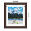 Amanti Art Harvard Walnut Picture Frame - 4 of 4