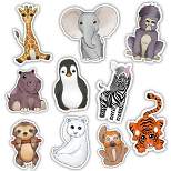 Big Moods Animal Themed Sticker Pack 10pc
