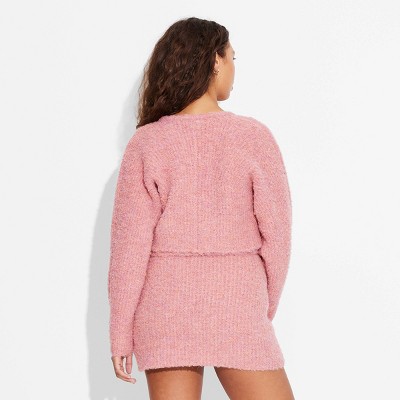 Women's Boucle Cardigan - Picture 4 of 4