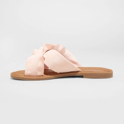blush sandals