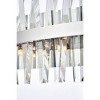 Elegant Lighting Serephina 24 inch crystal bath sconce in chrome - 4 of 4
