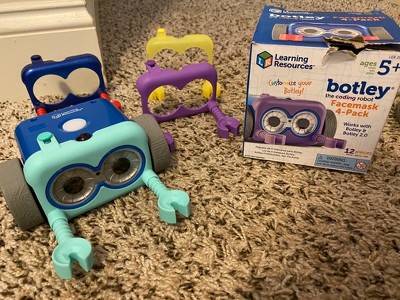 Learning Resources Botley The Coding Robot Facemask 4-pack : Target