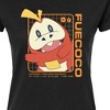Women's - Pokémon - Fuecoco Stats Juniors Fitted Graphic T-Shirt - 2 of 3