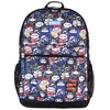 Naruto Cat Nyaruto Mega Cat Allover Print Design Laptop Travel Backpack - 2 of 4