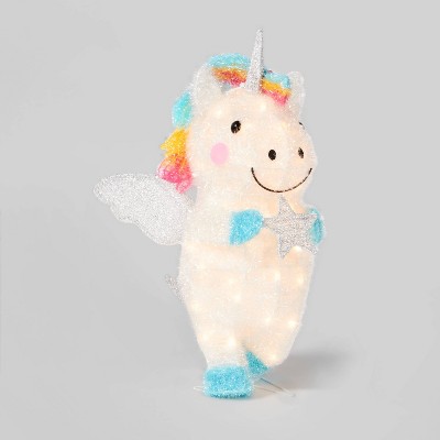 Tinsel Unicorn with 50 Incandescent Lights - Wondershop™