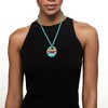 Ross-Simons Italian Multicolored Murano Glass Bead Pendant Necklace With 18kt Gold Over Sterling - 2 of 4
