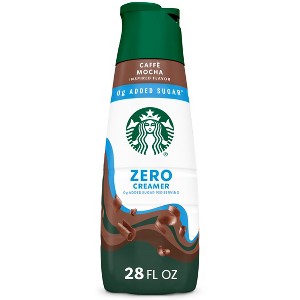 Starbucks Creamer Zero Sugar Mocha Coffee Creamer - 28 fl oz - 1 of 4