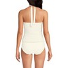 Lands' End Women's Texture V-neck Halter Tankini Swimsuit Top - 2 of 4