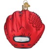 Old World Christmas Blown Glass Ornament for Christmas Tree, Cleveland Guardians Baseball Mitt (with OWC Gift Box) - 3 of 4