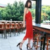 Anna-Kaci Women's Sequin Fringe Flapper Midi Dress - 2 of 4