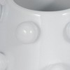 Modern Ceramic Planter with Textured Bubble Design, Ceramic Indoor & Outdoor Decorative Pot for Home & Garden - 4 of 4