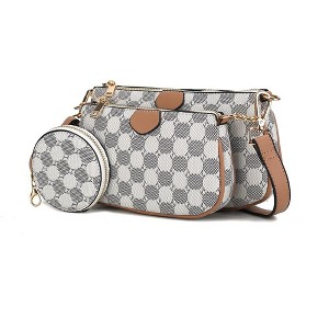 MKF Collection Evanna Women’s Vegan Leather Crossbody Shoulder Bag by Mia K - 1 of 4