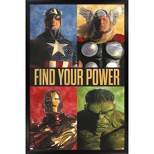Trends International Marvel Comics - Avengers Grid Framed Wall Poster Prints