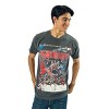 Godzilla Oversized Godzilla Vs. Gigan Poster Art Crew Neck Short Sleeve Men's Black T-shirt - image 2 of 3