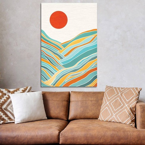 iCanvas Sunset Landscape by Modern Tropical Canvas Print Wall Art - image 1 of 3