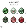 16pc Chic Christmas Decor Ornament Ball Bundle, Natural World Bauble Set| OrnamentallyYou - 3 of 4