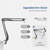 MaseiKar Microphone Arm Stand, Suspension Boom Scissor Mic Arm Stand with 3/8¡±to 5/8¡±Screw and Cable Ties Compatible with Blue Yeti and Other Mics - 4 of 4