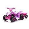 YOOCOZZ Kids Electric ATV - 4 Wheeler Quad, Headlights, MP3/USB, Volume Control (3-6 Years) - 2 of 4