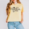 Simply Sage Market Women's Flawless My Dear Short Sleeve Relaxed Fit Cropped Tee - 2 of 3